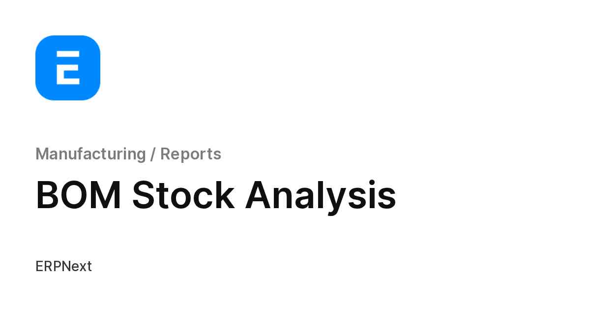 BOM Stock Analysis