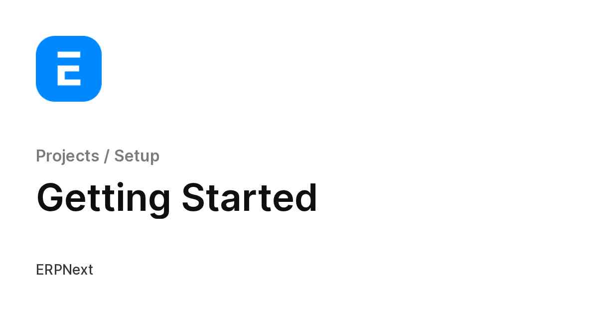 Getting Started