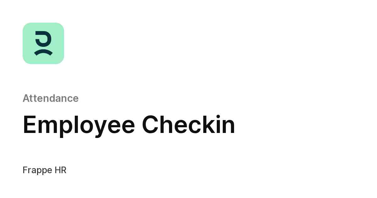 Employee Checkin