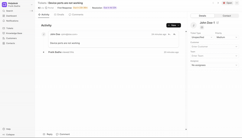 canned response inserta19b8f