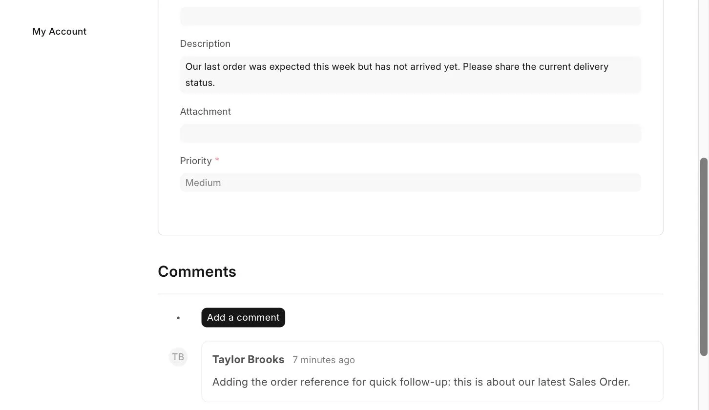Comments on an Issue