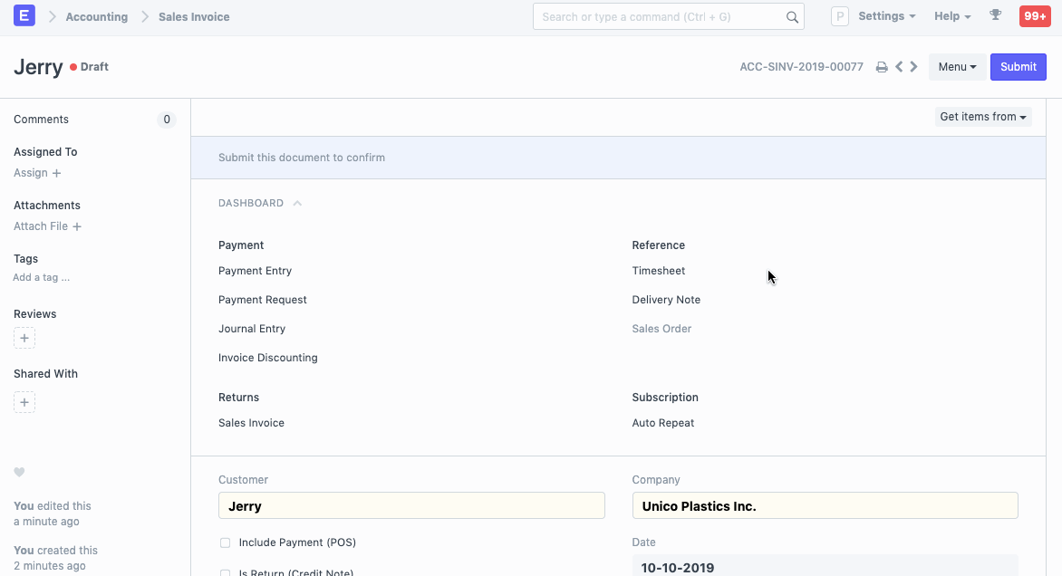 Item - Deferred Revenue