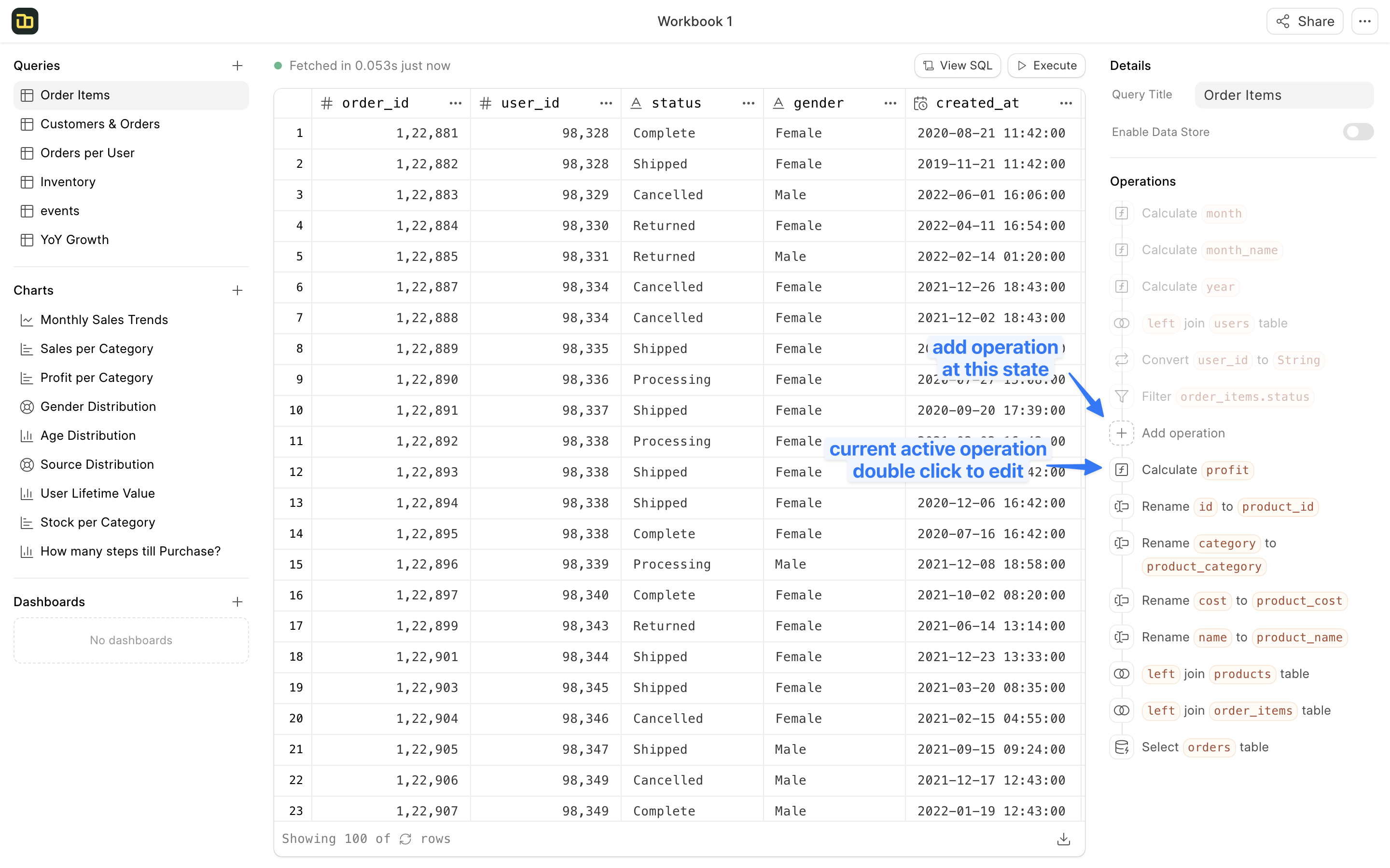 Query Operations