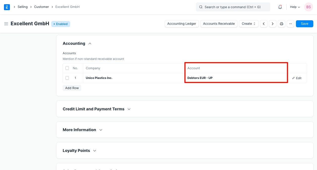 Non-standard Currency in Receivable in Customer